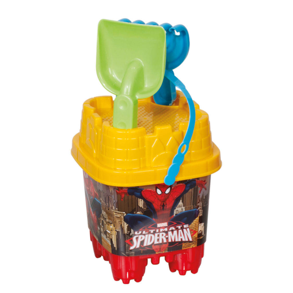 Spiderman Küçük Kale Kova Set