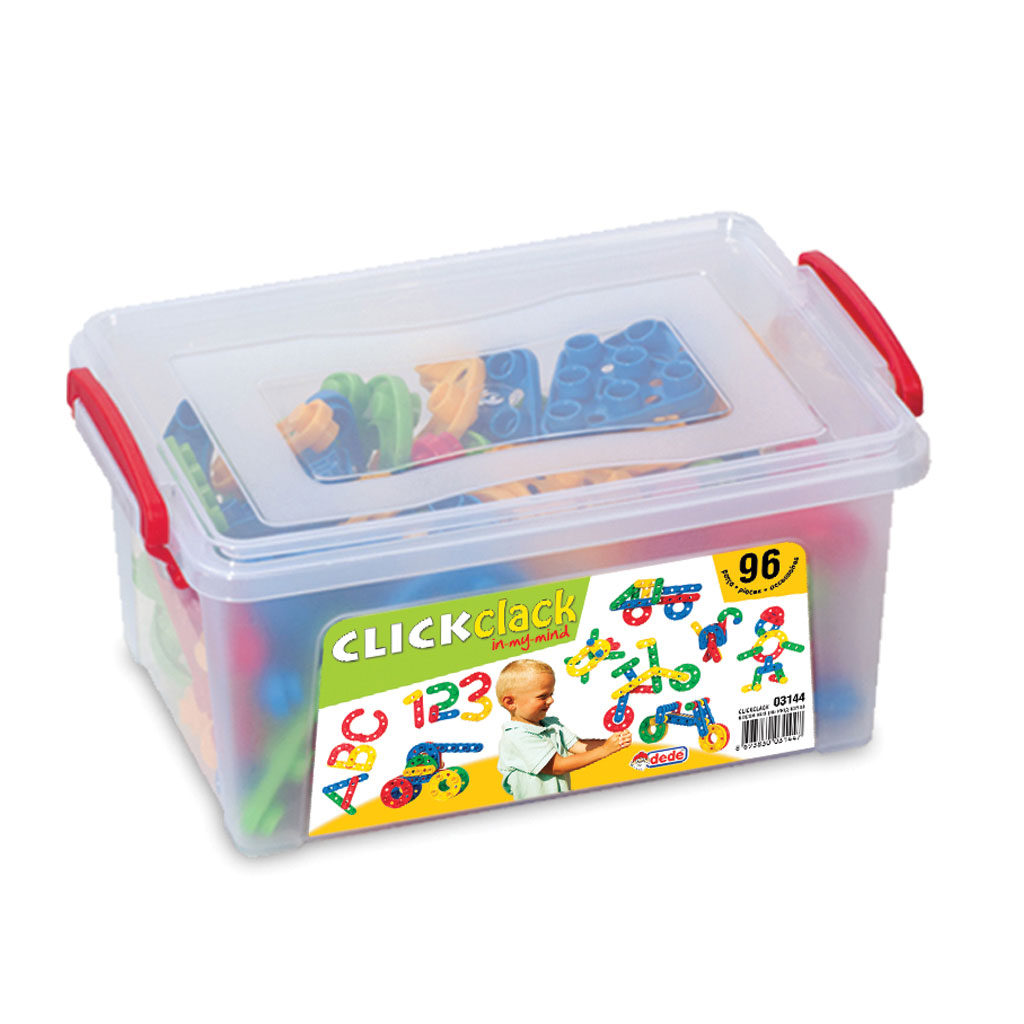 Click Clack Puzzle Küçük Box (96 Parça)