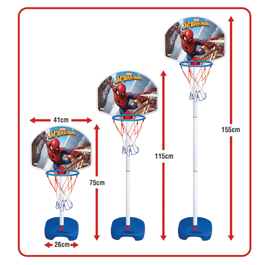 Spiderman Ayaklı Basketbol Set