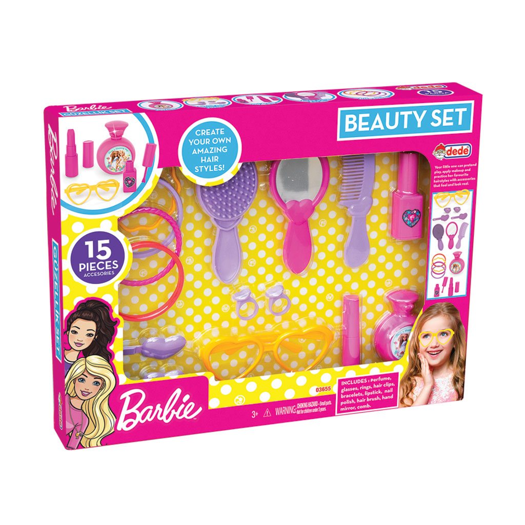 Barbie Kutulu Güzellik Set