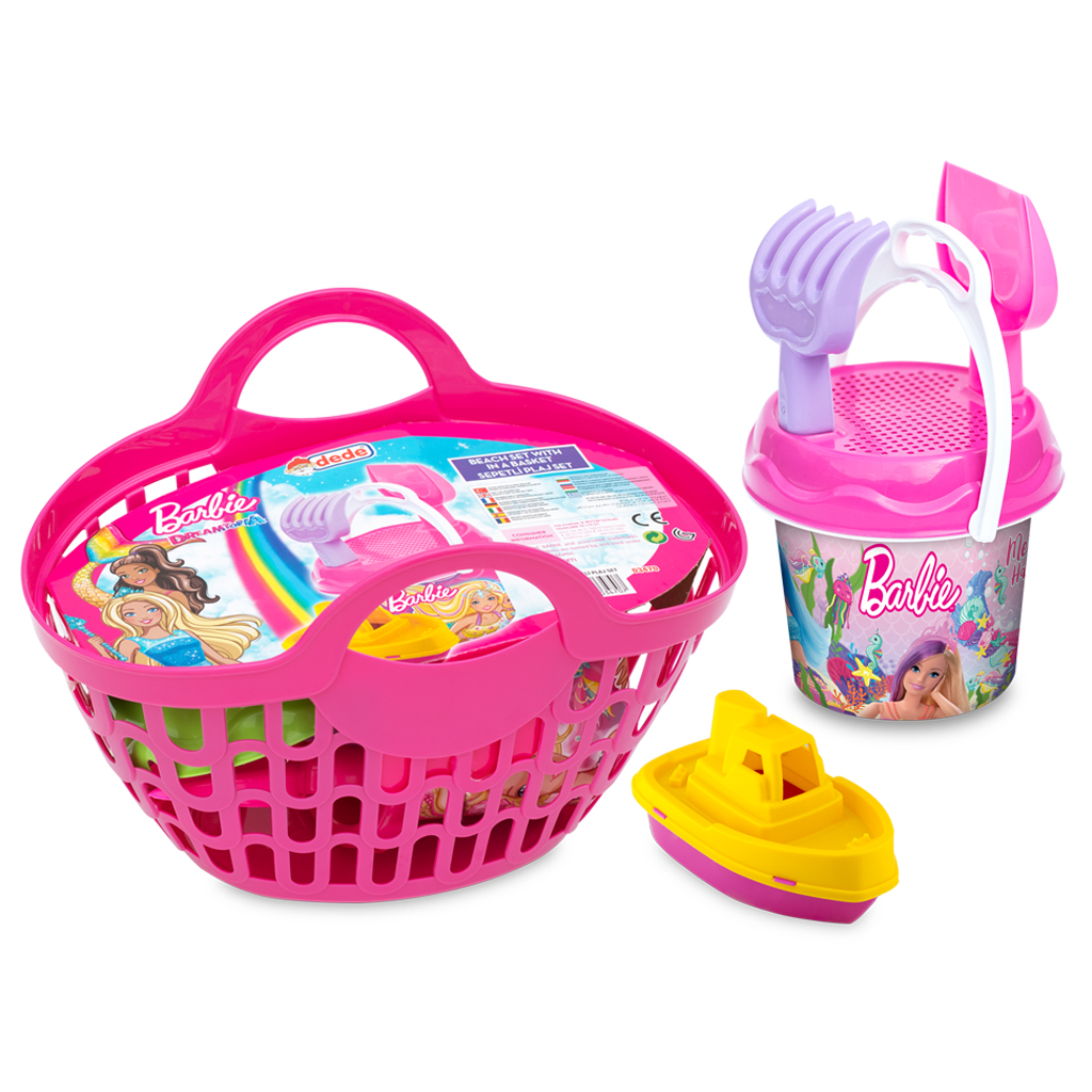 Barbie Beach Set With In Basket