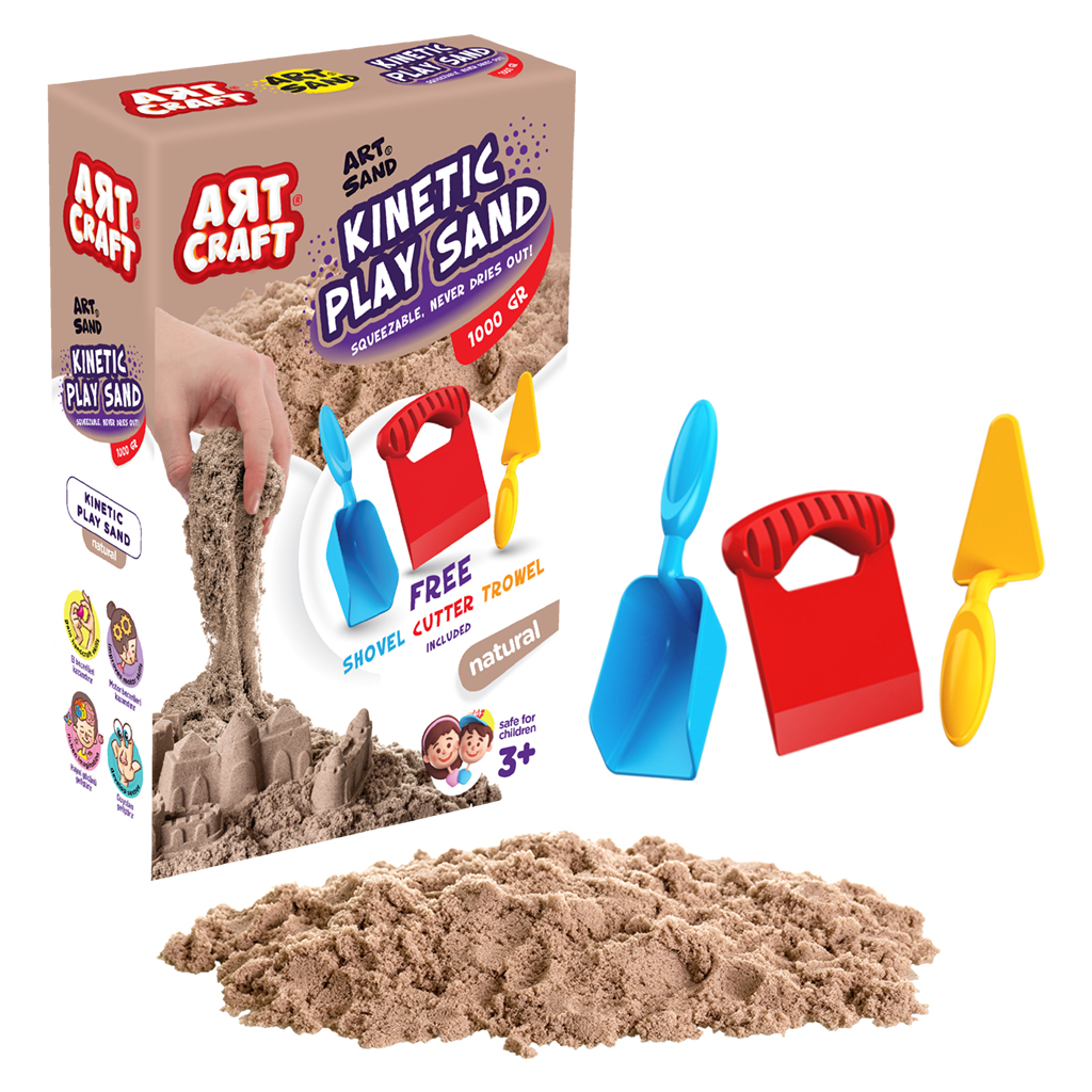 Art Craft 1000 gr Modelling Sand Somon