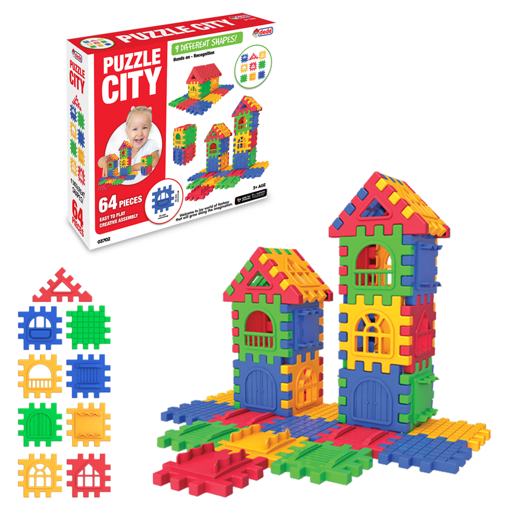 Puzzle City 64 Pieces