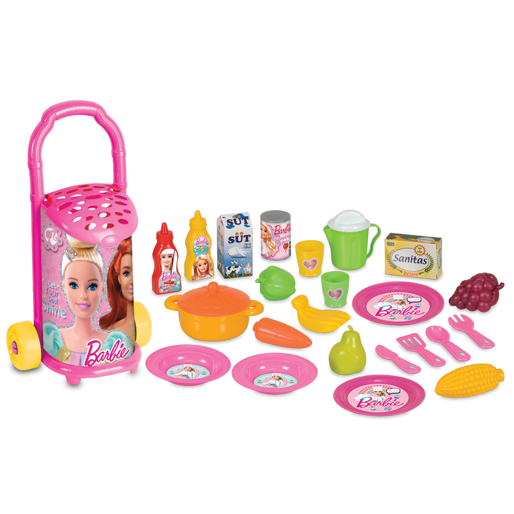 Bazaar Trolley Barbie 25 pcs