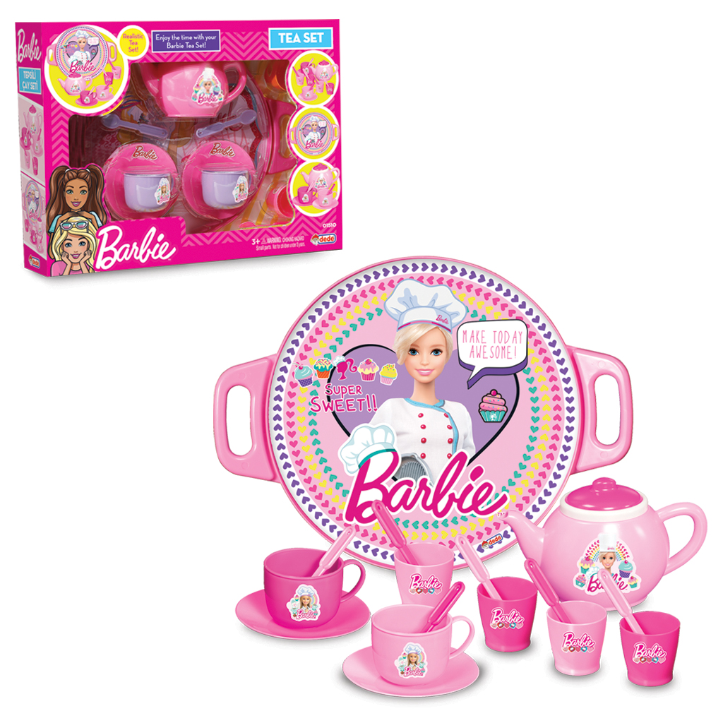Barbie Tray Tea Set