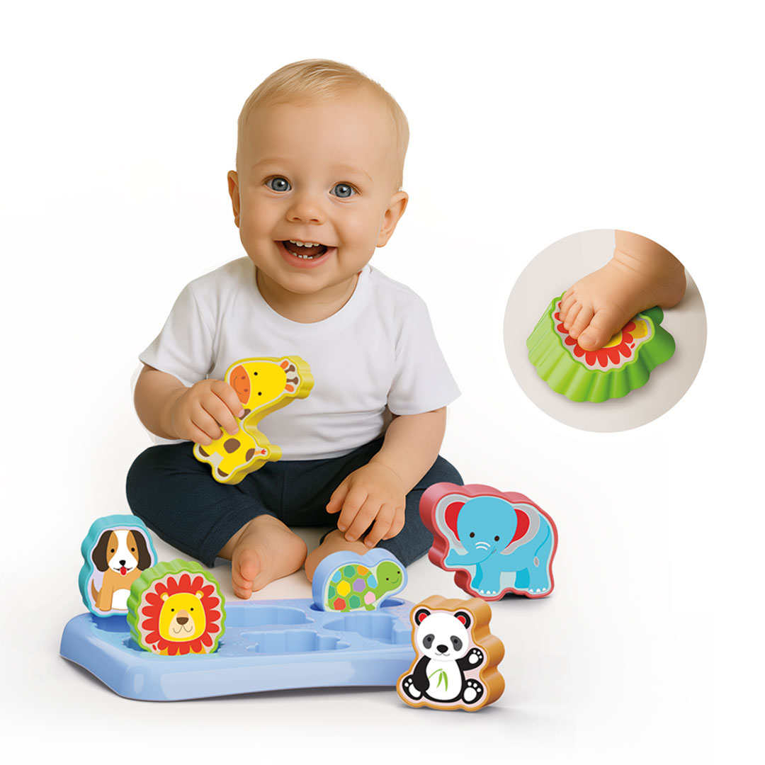 Soft Animals Shape Sorter