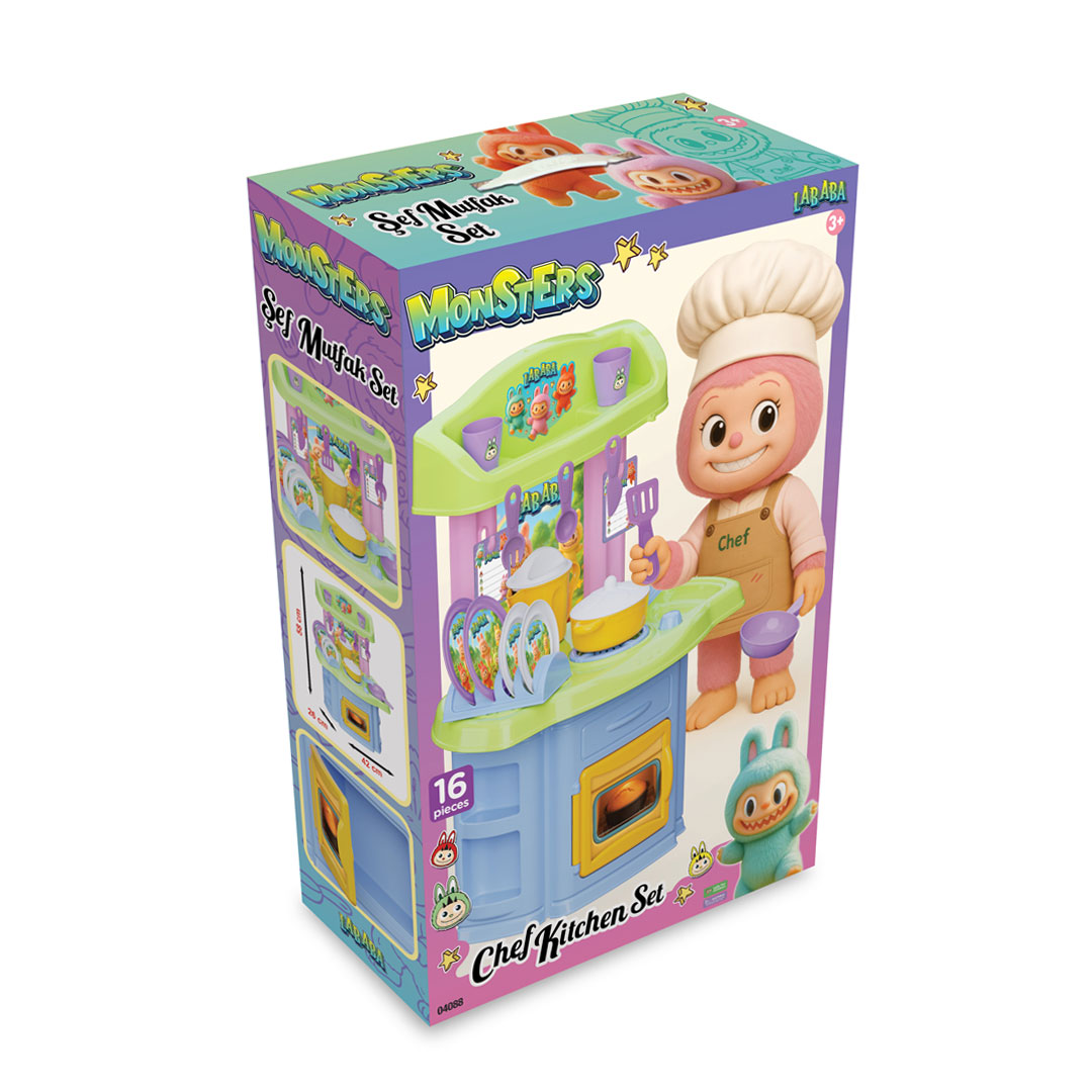 Monsters Chef Kitchen Barbie