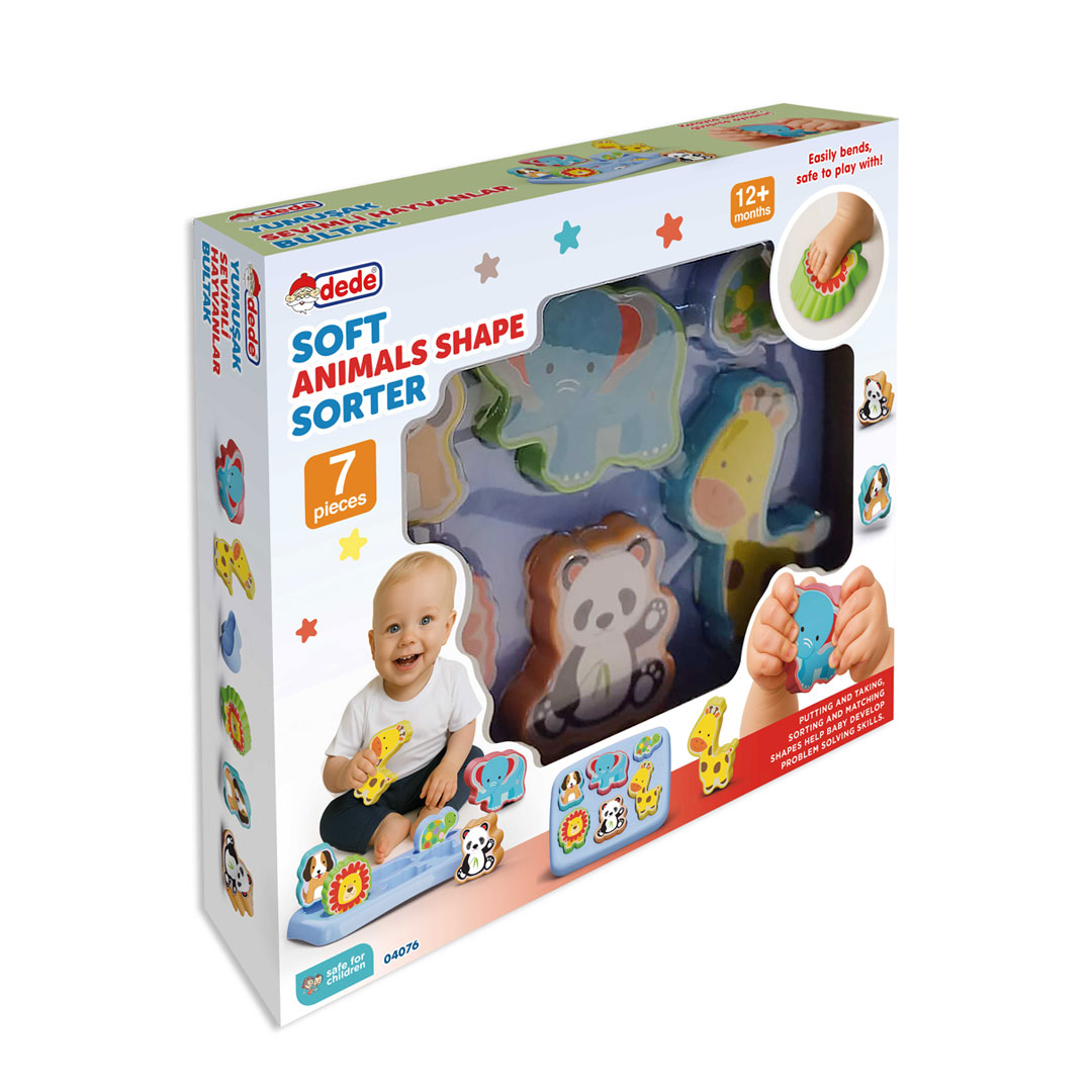 Soft Animals Shape Sorter