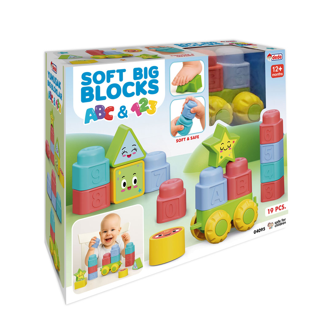 Yumuşak Big Bloklar ABC & 123
