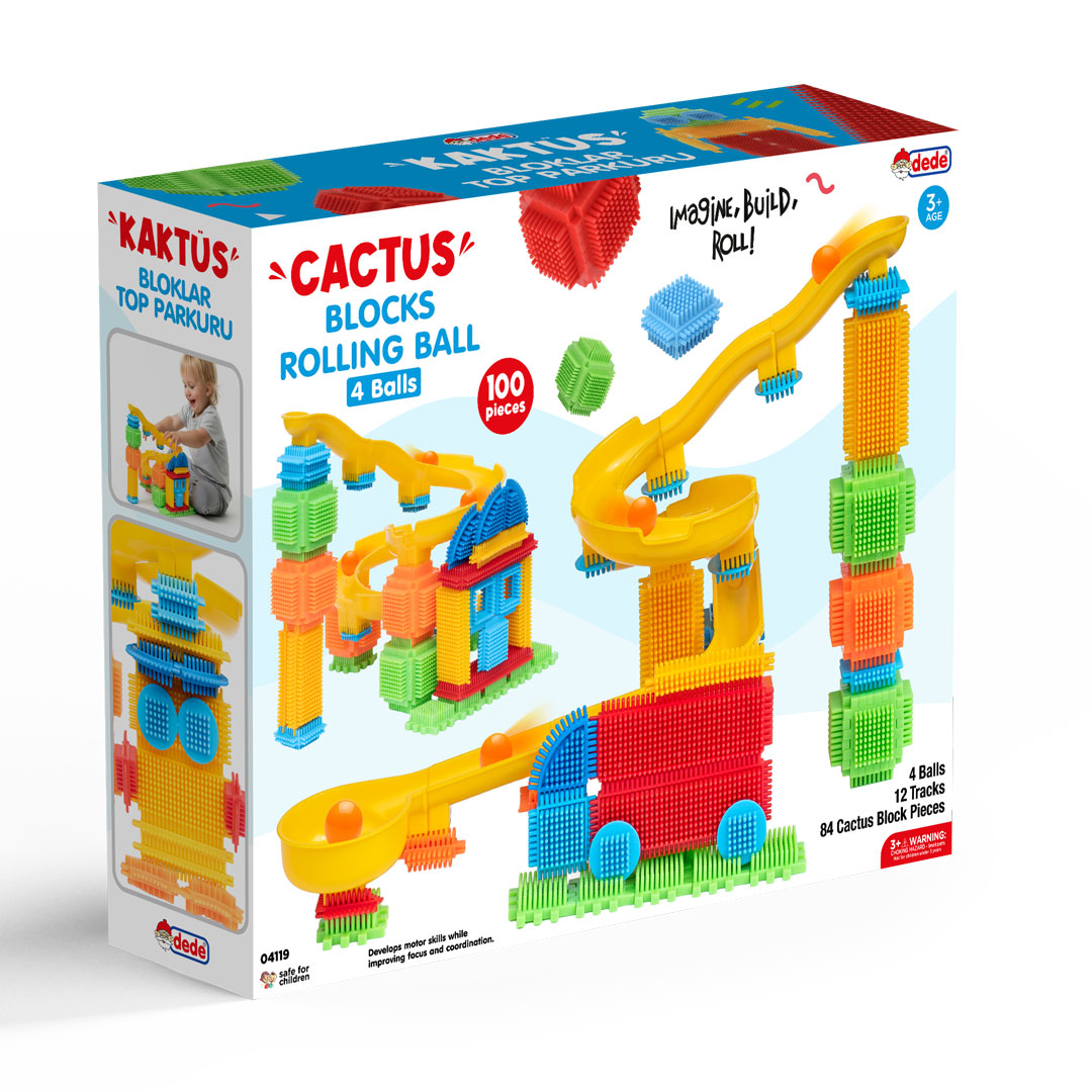 Cactus Blocks Rolling Ball 100 PRC