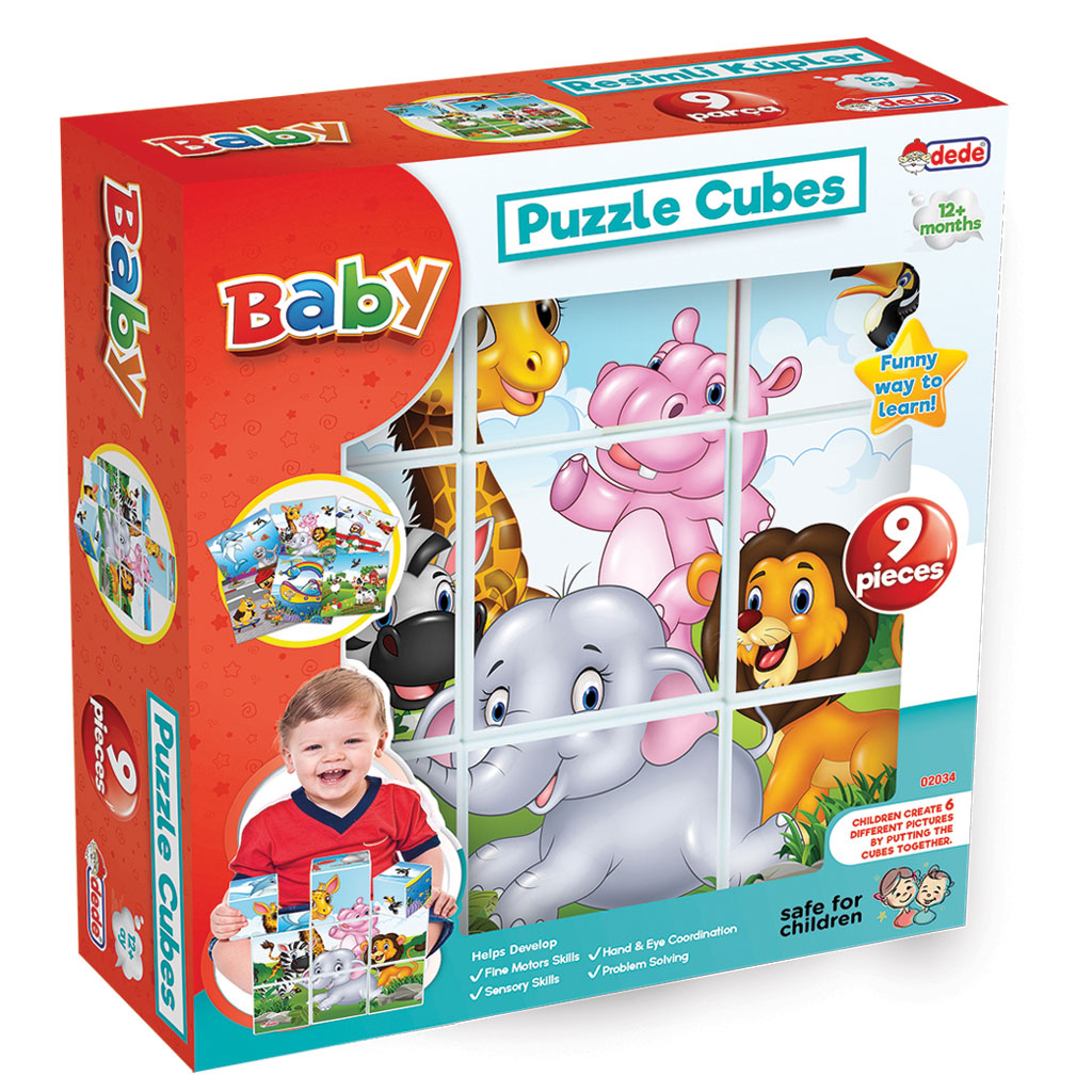 Puzzle Cubes 9 Pcs