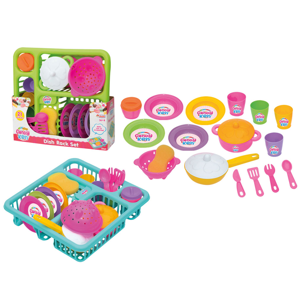 Candy & Ken Dish Rack Set