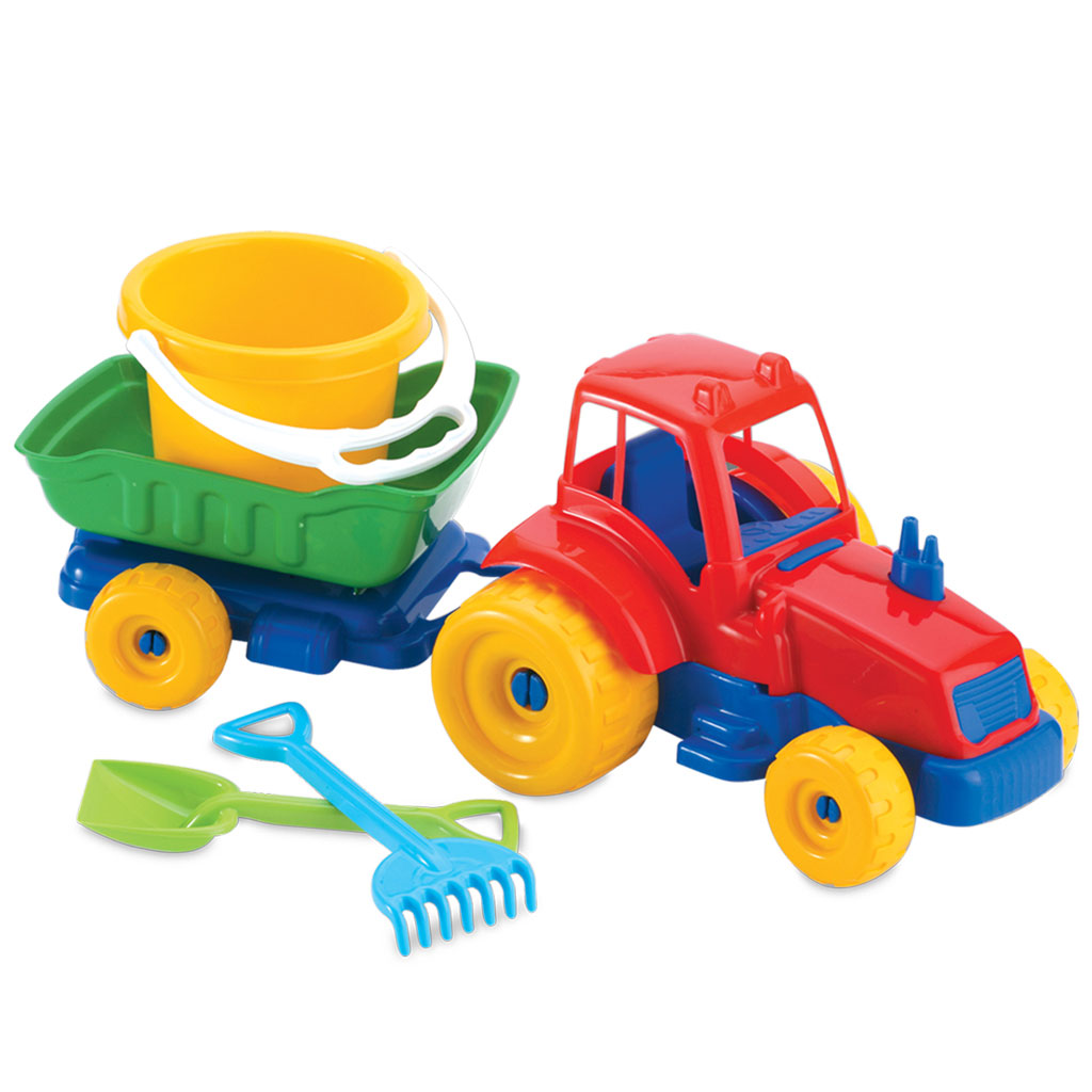 Tractor Beach Set