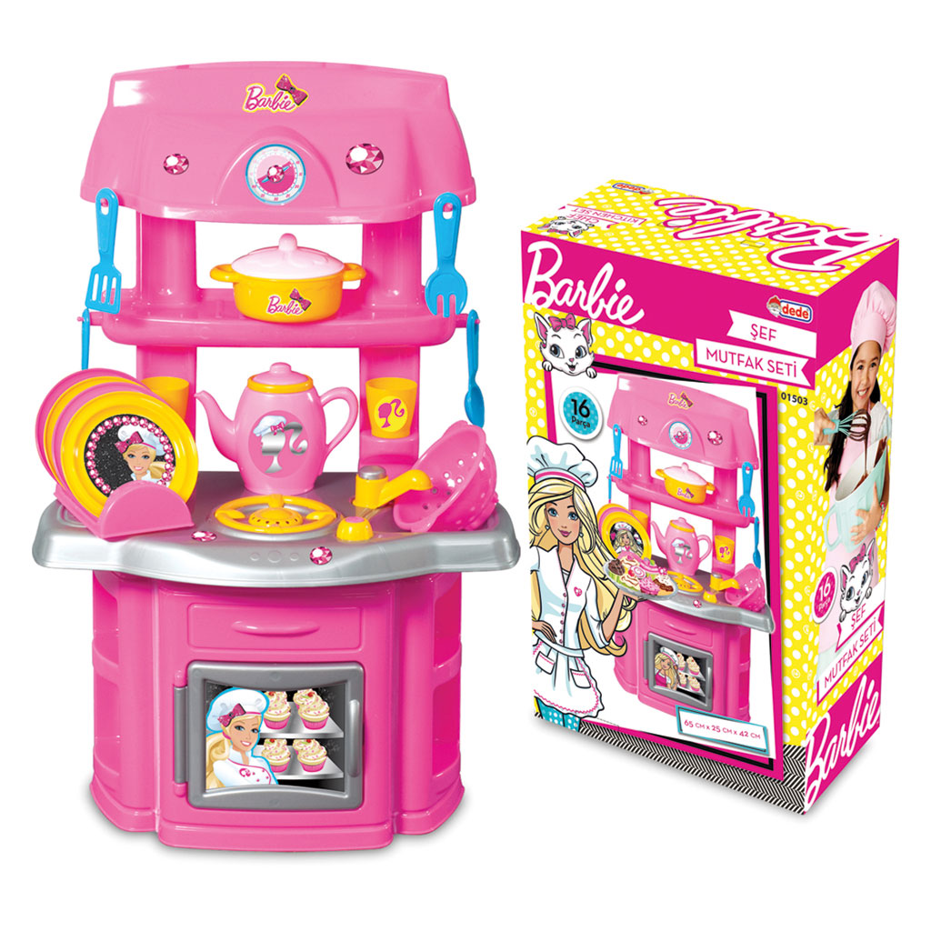 Barbie Şef Mutfak Set