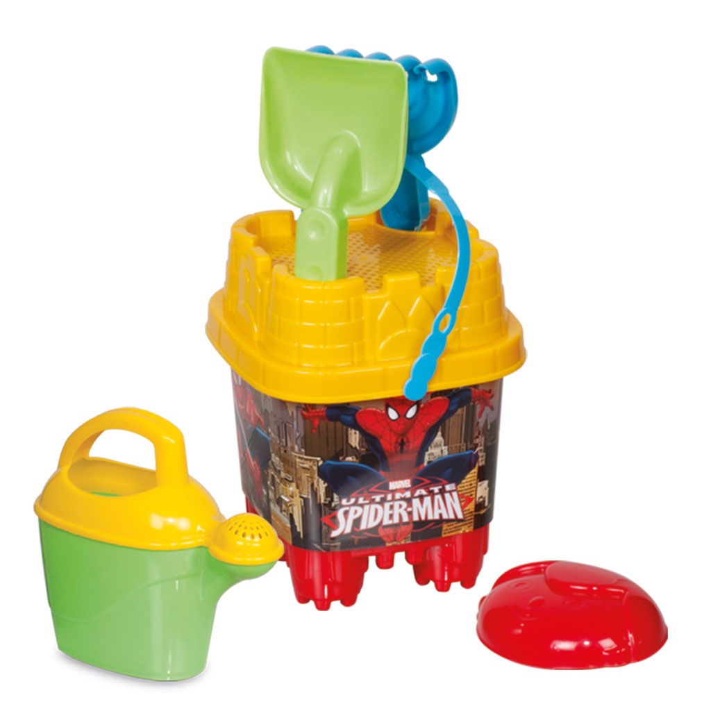 Spiderman Küçük Kale Kova Set