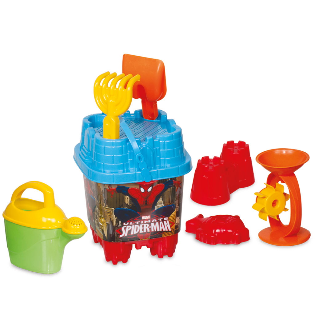 Spiderman Big Castle Bucket Set