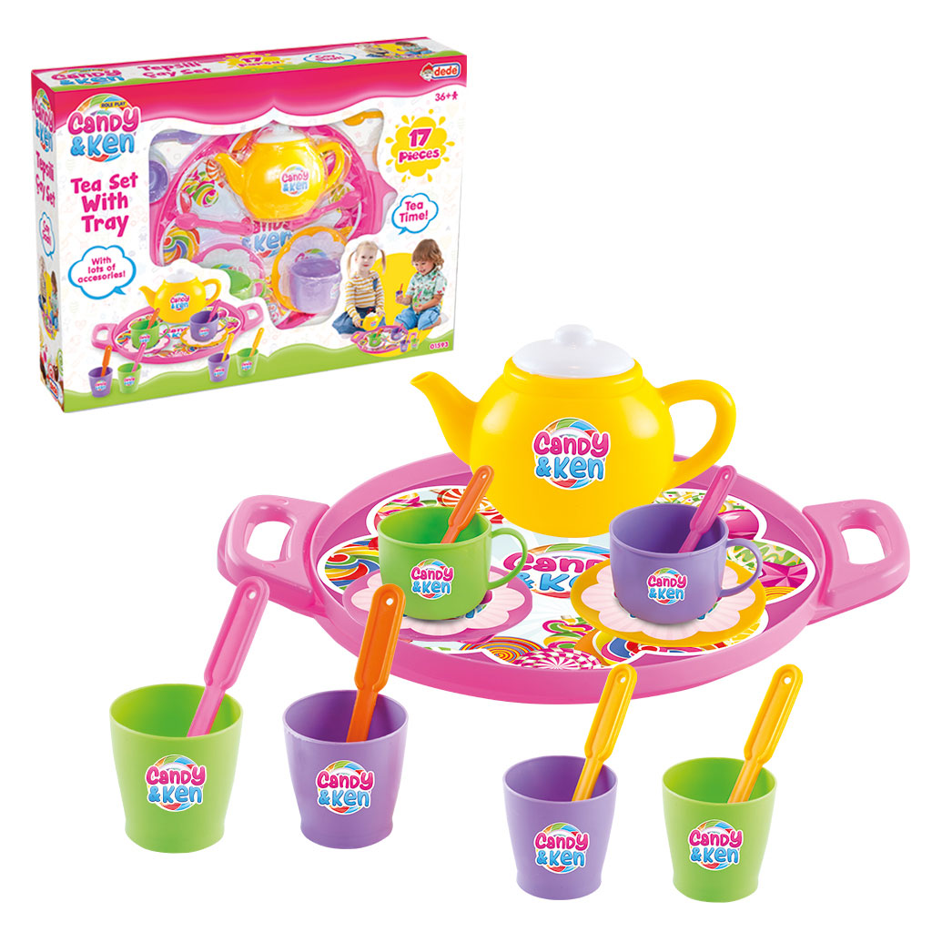 Candy & Ken Tray Tea Set 