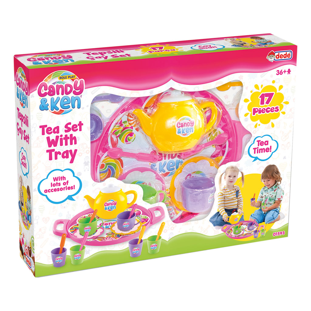 Candy & Ken Tray Tea Set 