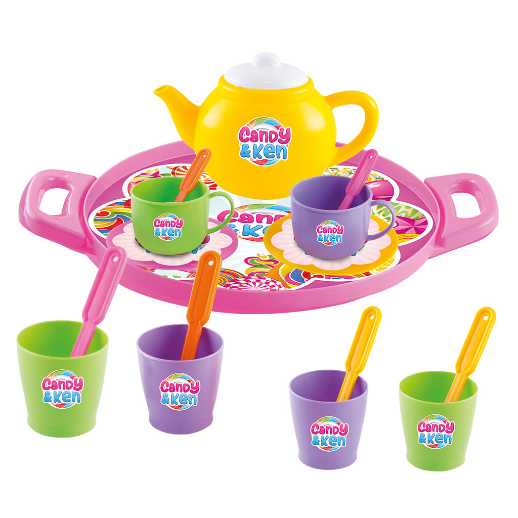 Candy & Ken Tray Tea Set 