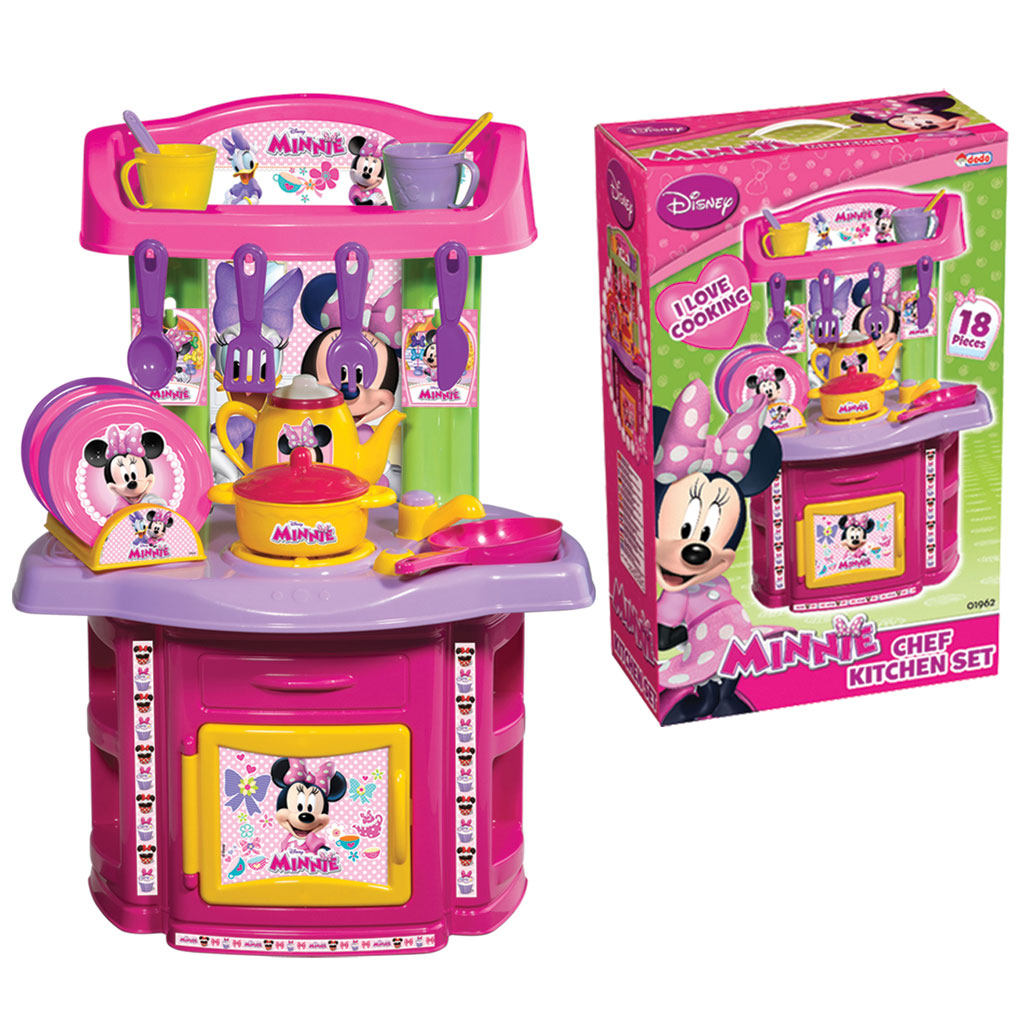 Minnie Mouse Şef Mutfak Set