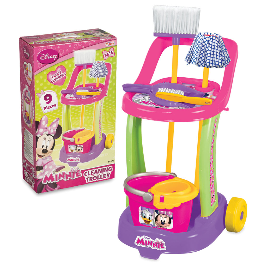 Minnie Mouse Cleaning Trolley 