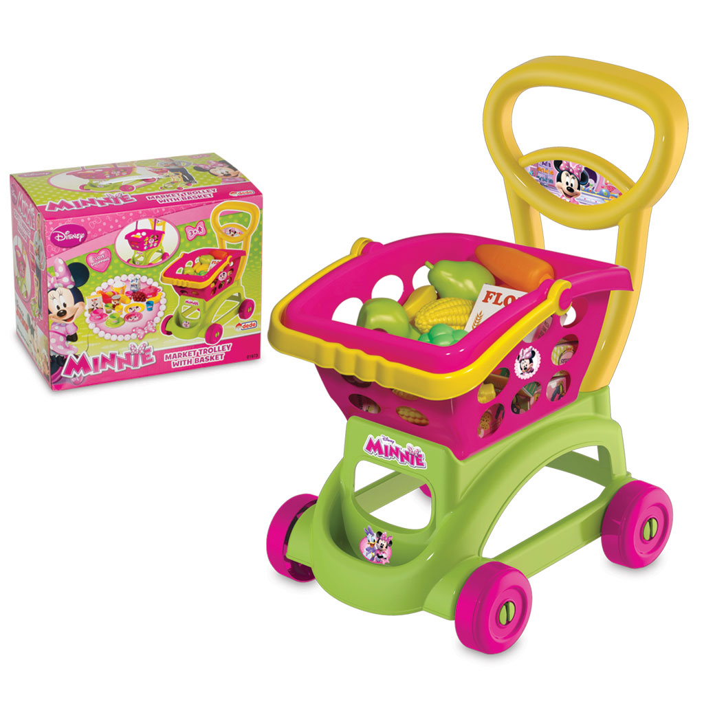 Minnie Mouse Sepetli Market Arabası