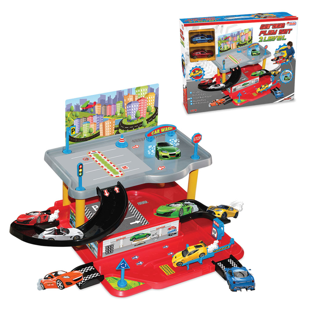 2 Level Parking Play Set