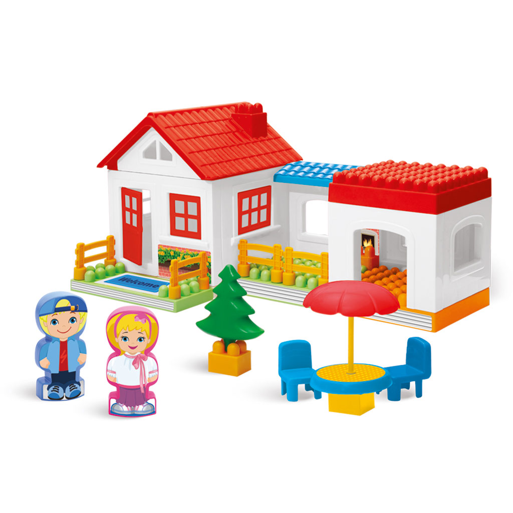 Build Your House Blocks 37 pcs