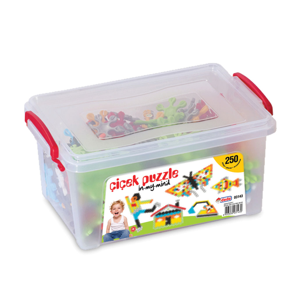 Çiçek Puzzle Küçük Box (250 Parça)