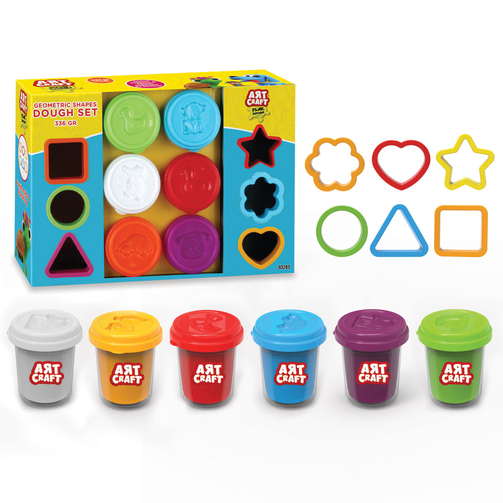 Geometrik Şekiller Hamur Set 336 gr