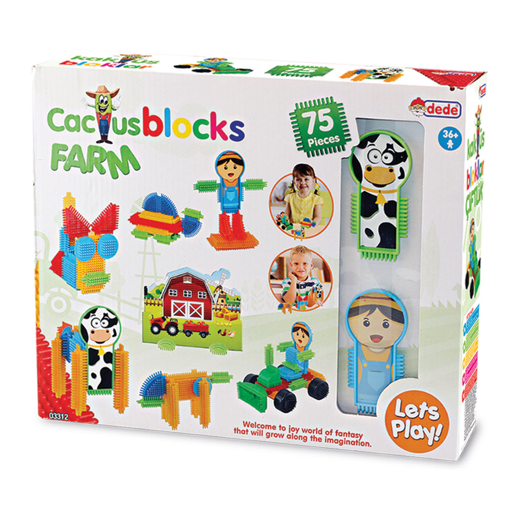Cactus Blocks Farm 75 pcs