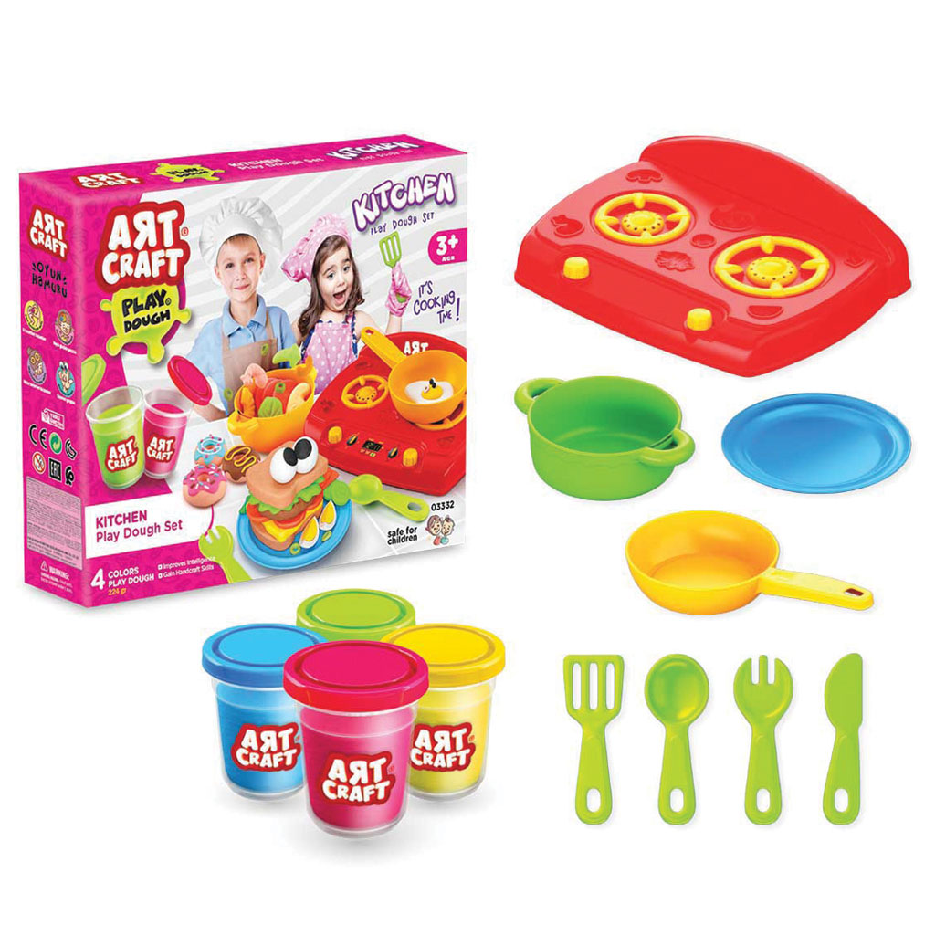 Art Craft Kitchen Dough Set 12 pcs 224 gr