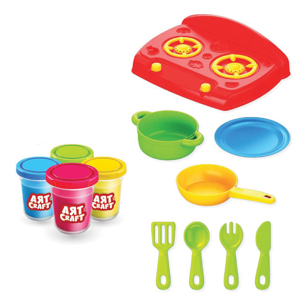 Art Craft Kitchen Dough Set 12 pcs 224 gr