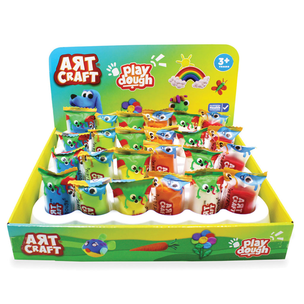 Art Craft 24x100 gr Display Dough Set