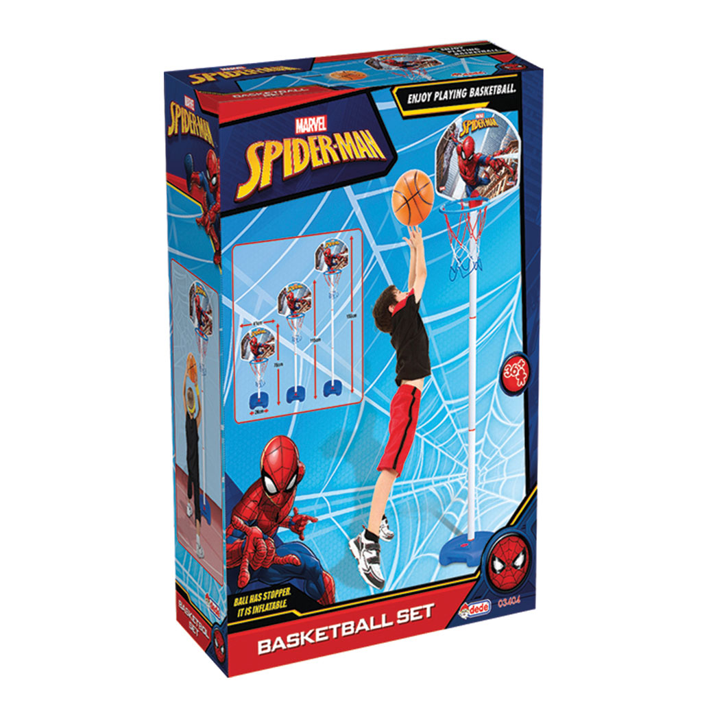 Spiderman Büyük Ayaklı Basketbol Set