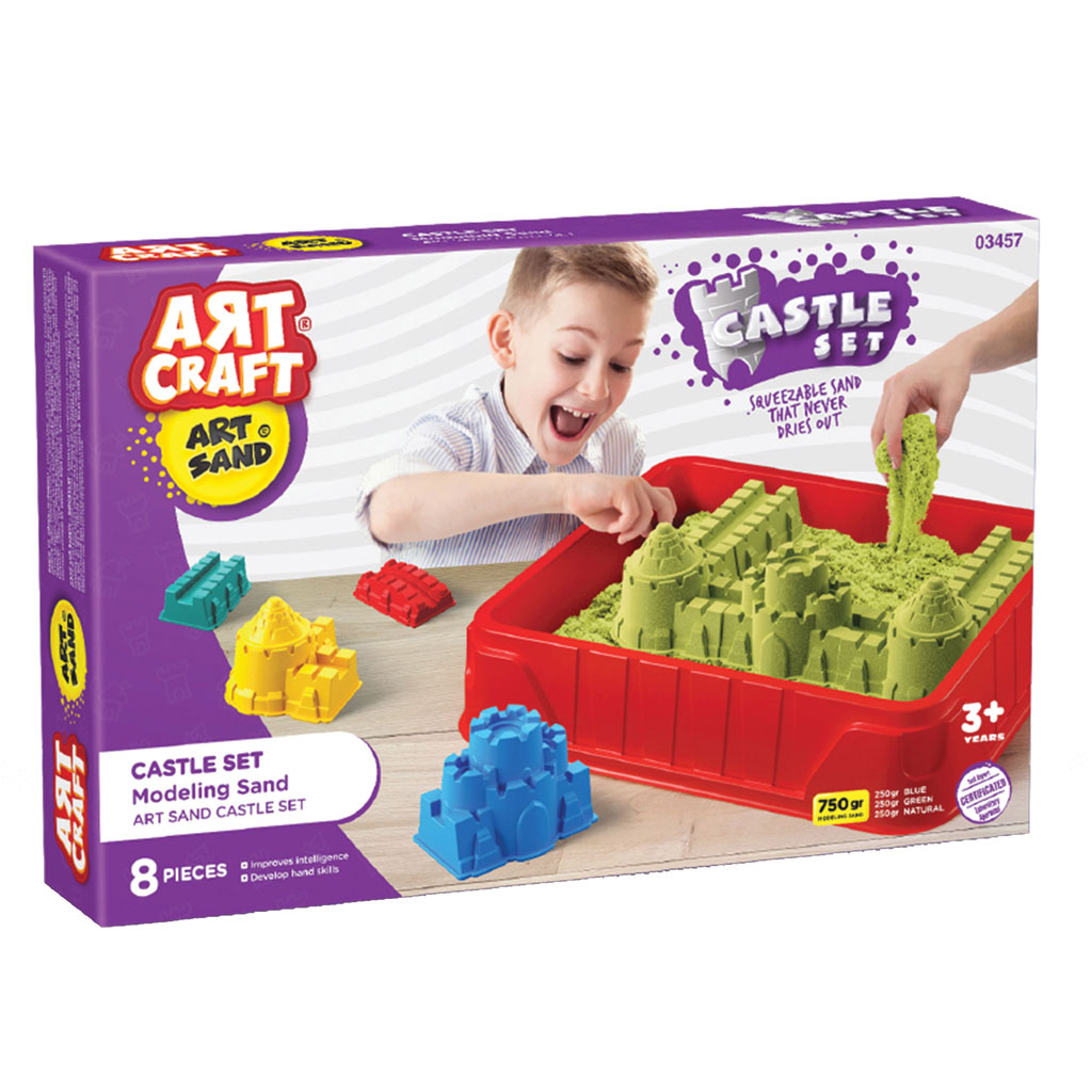 Art Craft Castle Set Modelling Sand 750 gr