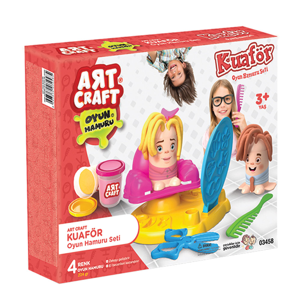 Art Craft Hairdresser Dough Set