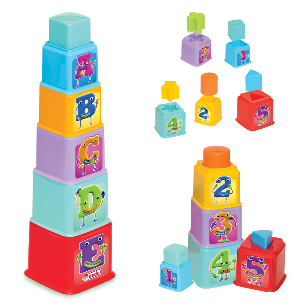 Square Tower Shape Sorter