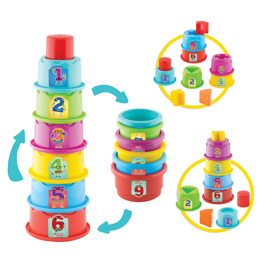 Cylinder Tower Shape Sorter