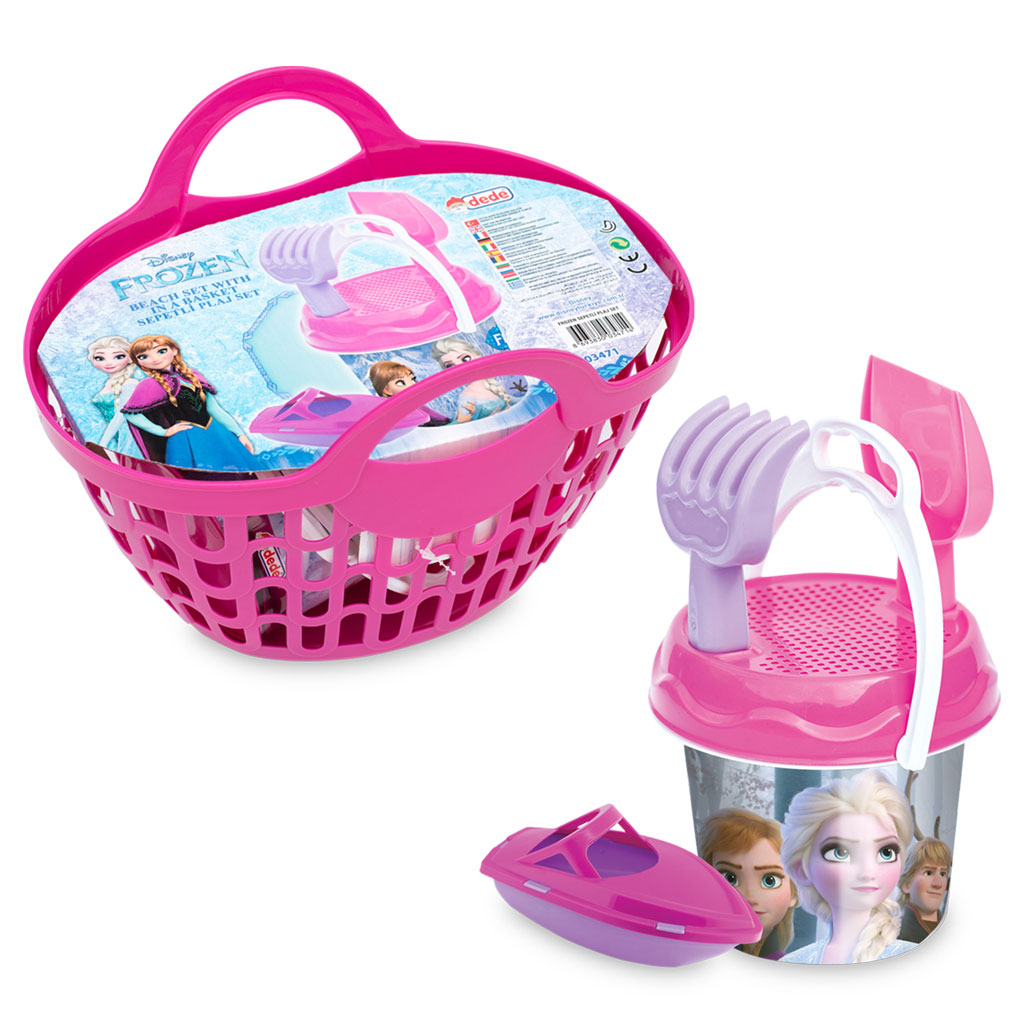 Frozen Sepetli Plaj Set