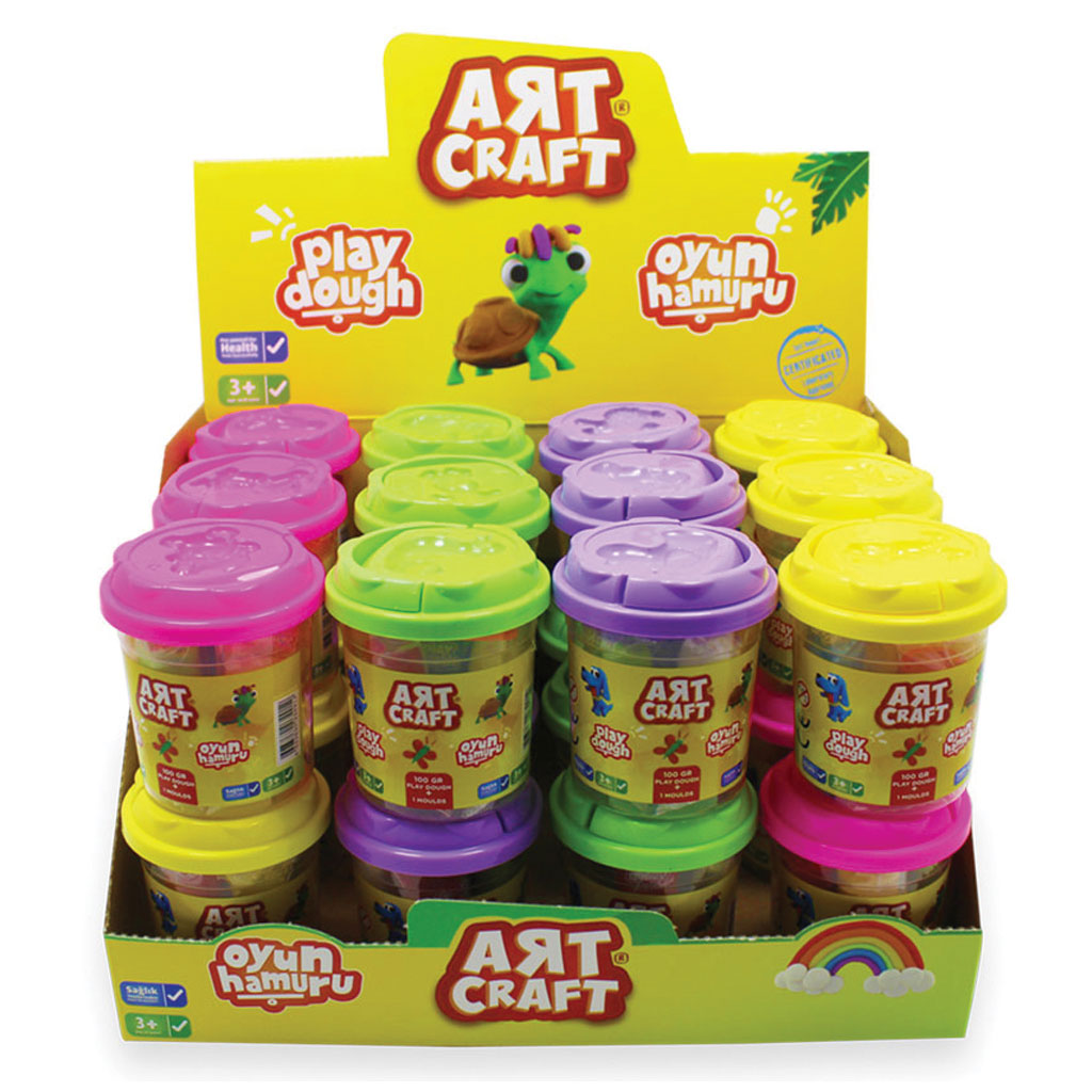 Art Craft Small Bucket 5 Color 100 gr W/1 Mould