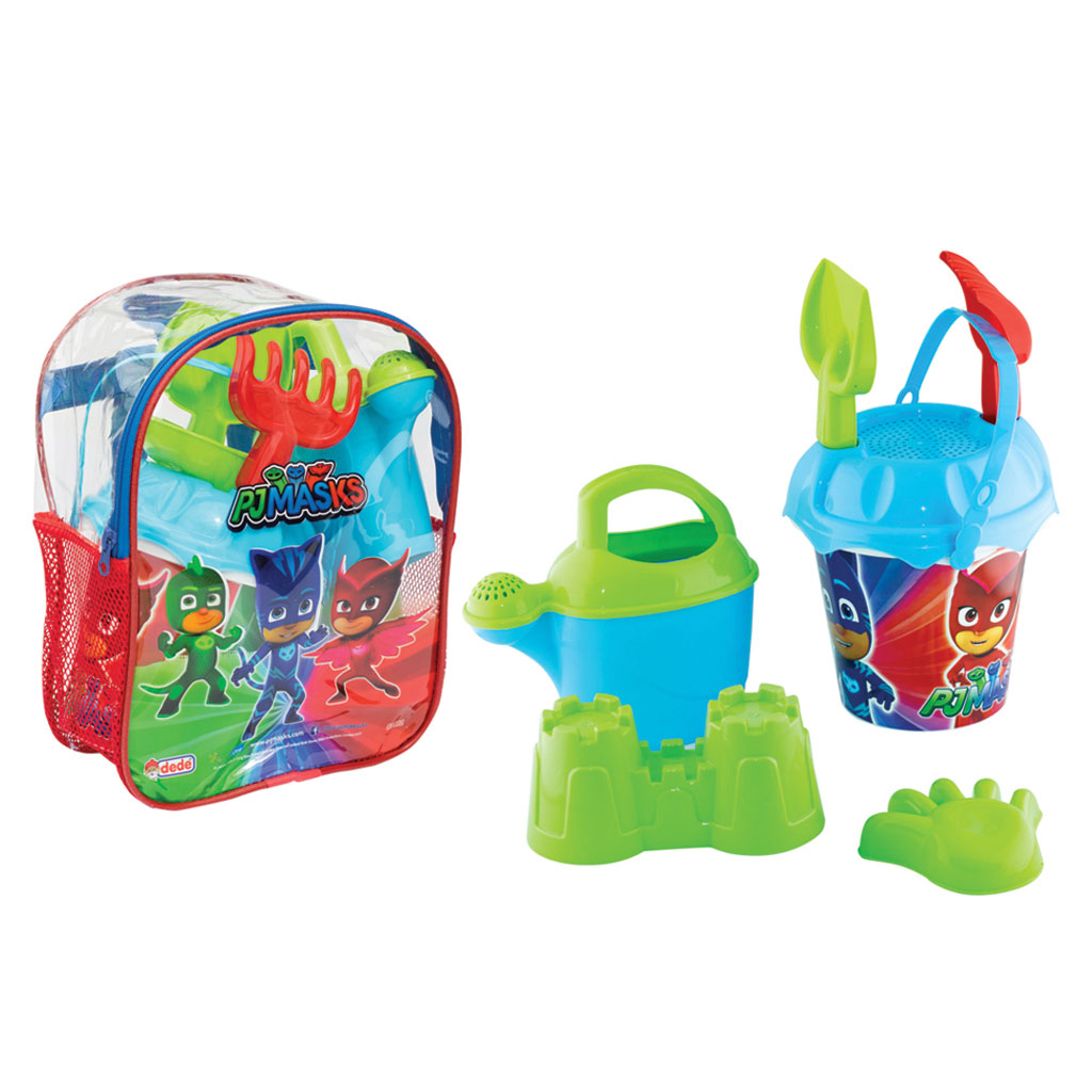 Pj Masks Resimli Sırt Çantalı Plaj Set