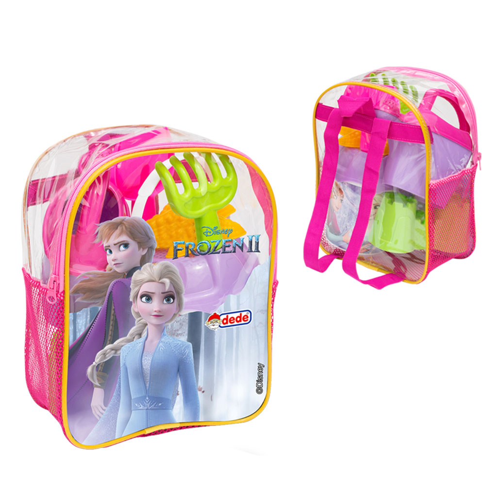 Frozen Resimli Sırt Çantalı Plaj Set