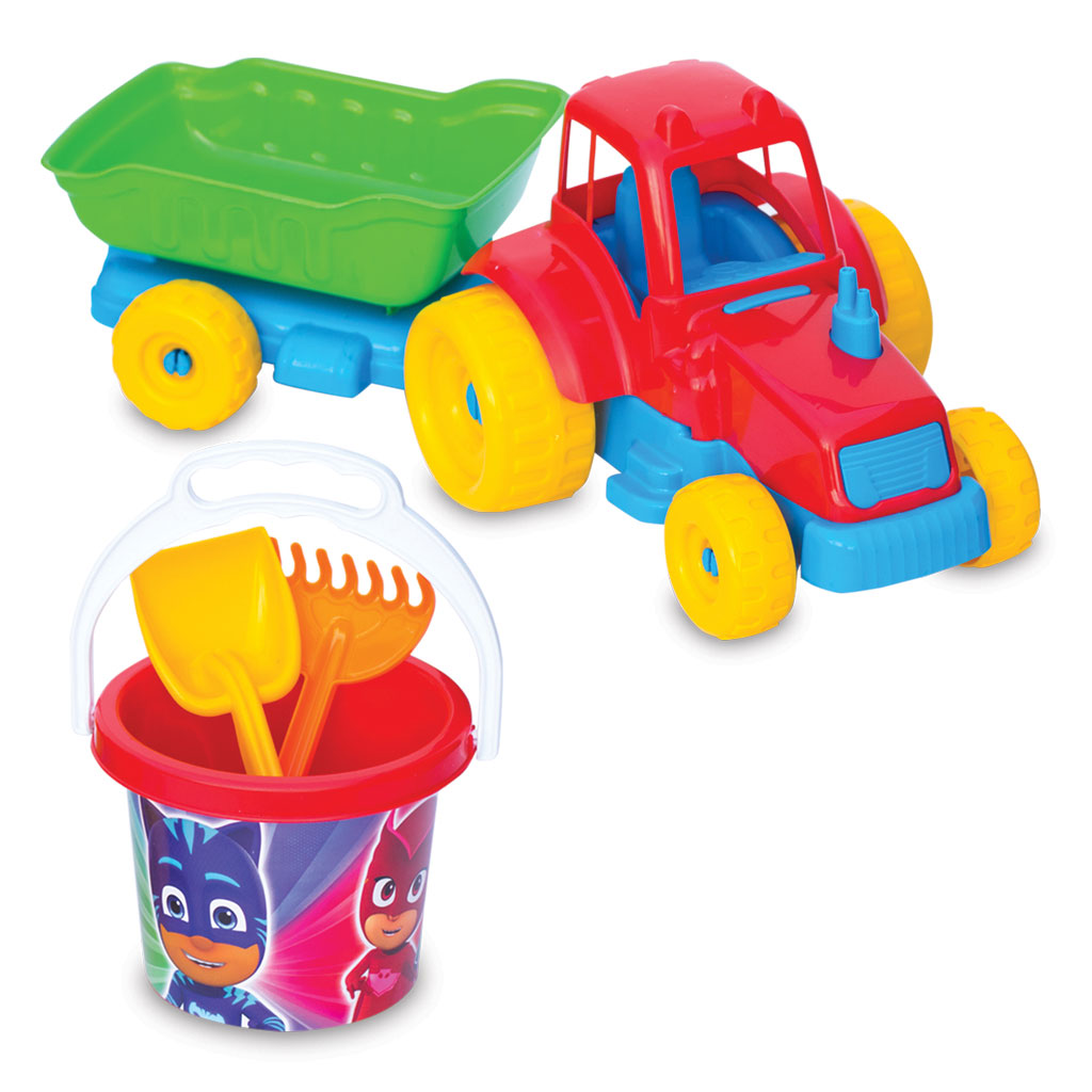 Pj Masks Tractor Beach Set