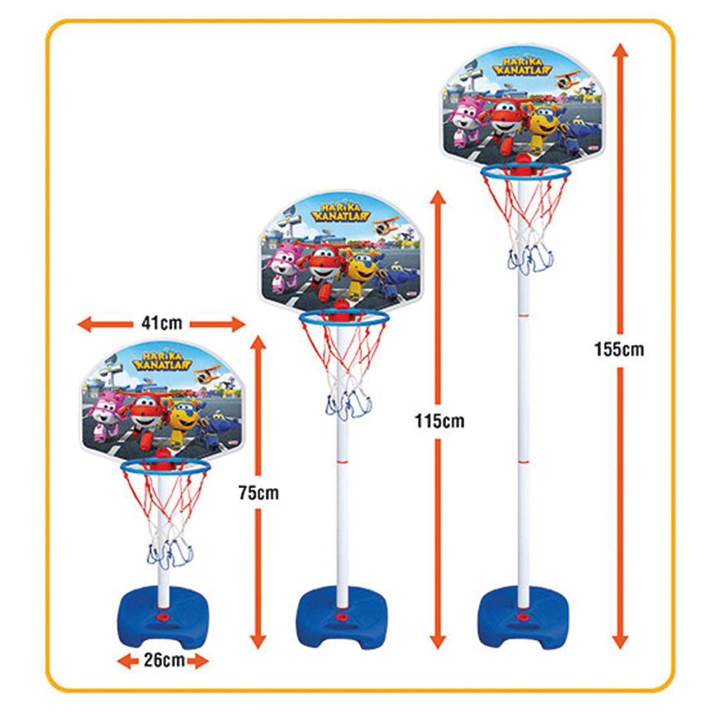 Super Wings Basketball Set