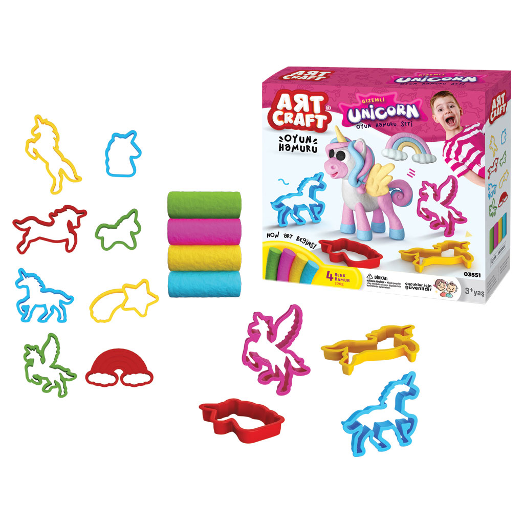 Art Craft Unicorn Dough Set 200 gr