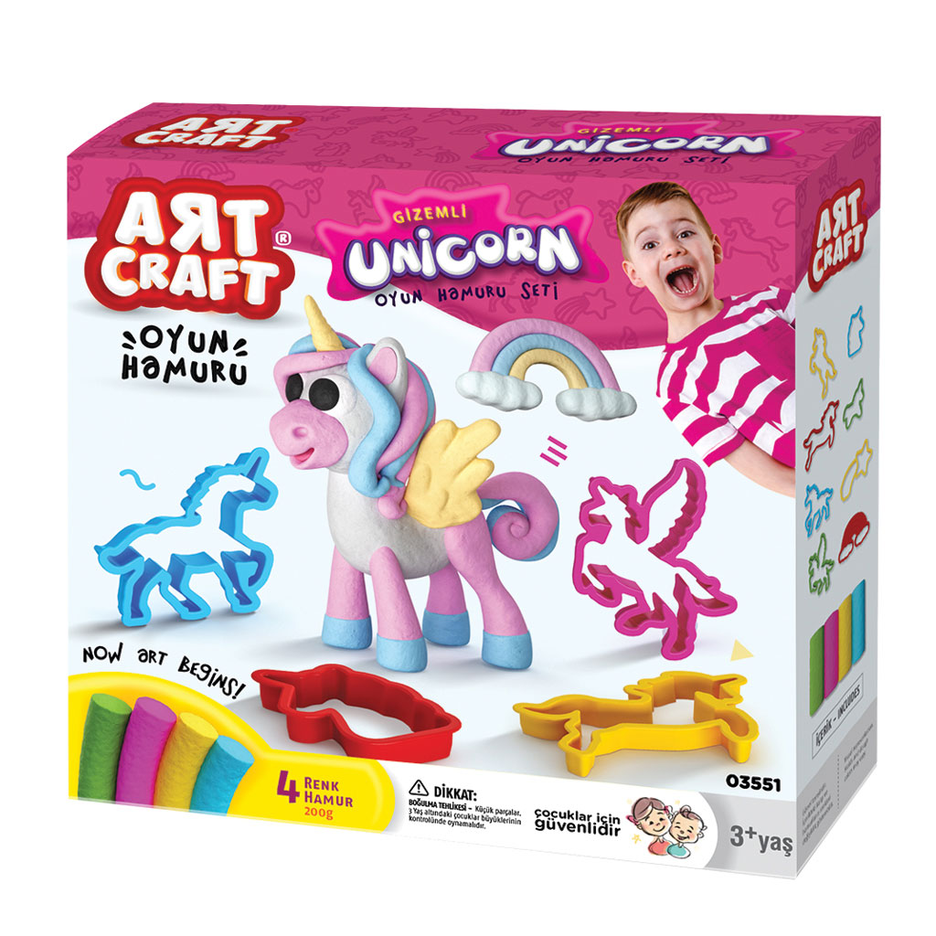 Art Craft Unicorn Dough Set 200 gr