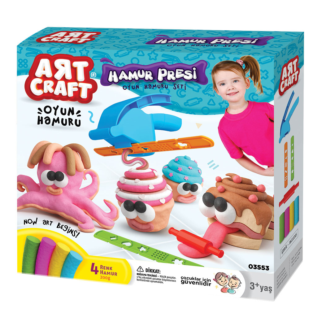 Art Craft Hand Press Dough Set 200 gr