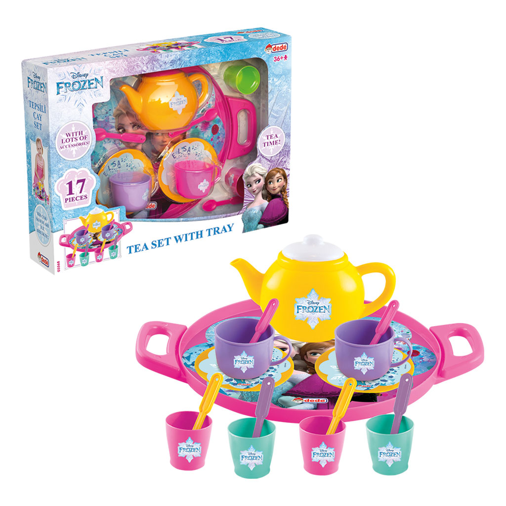 Frozen Tepsili Çay Set