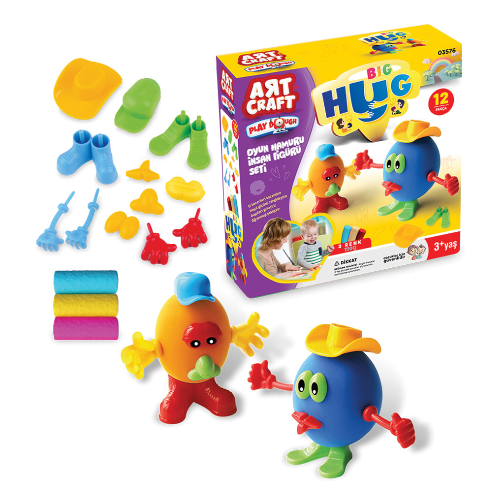 Art Craft Big Hug Play Dough Set 150 gr